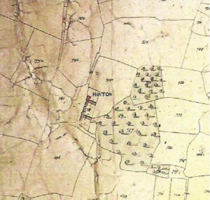 Hinton Tithe Map
